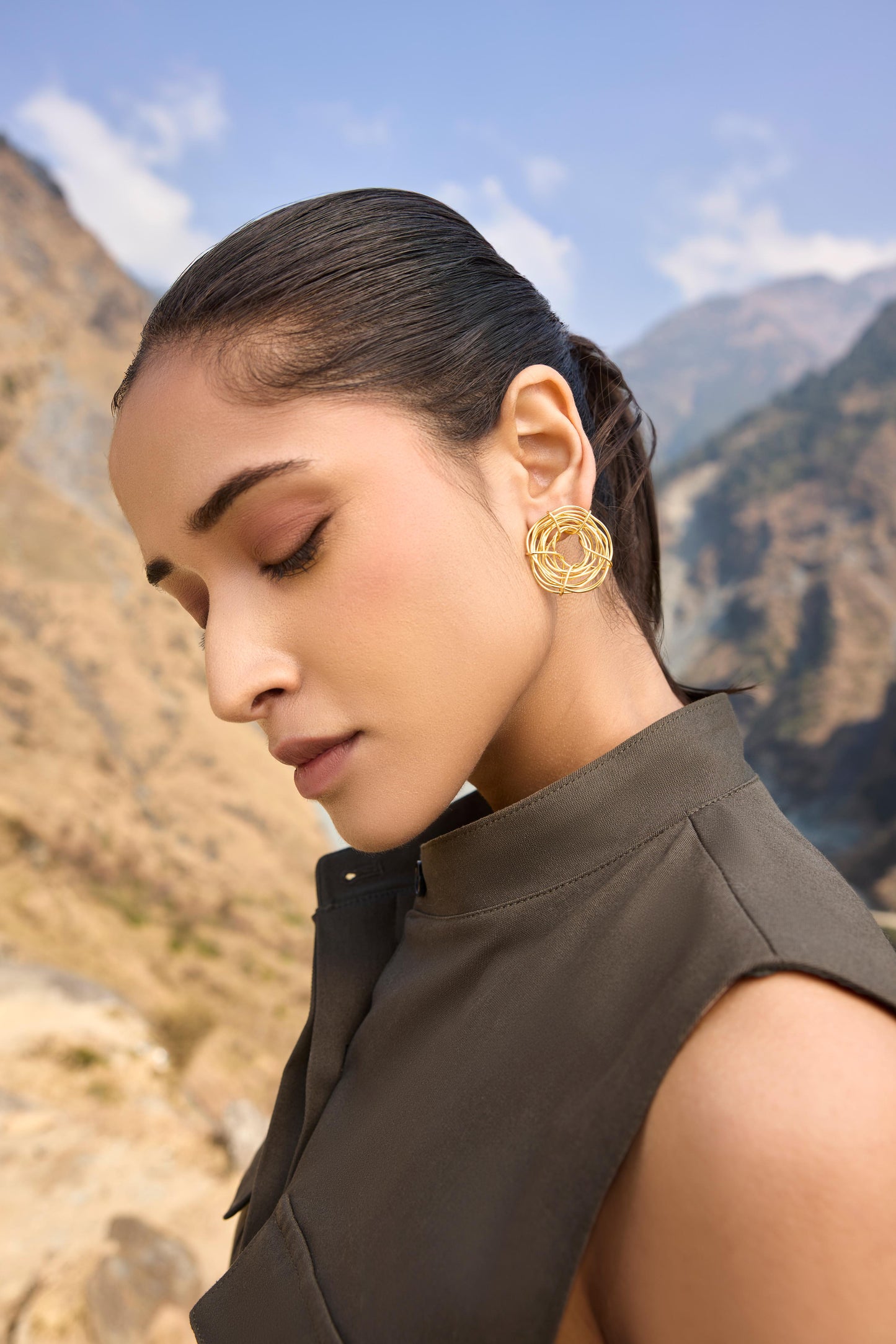 Coil Luxe Studs
